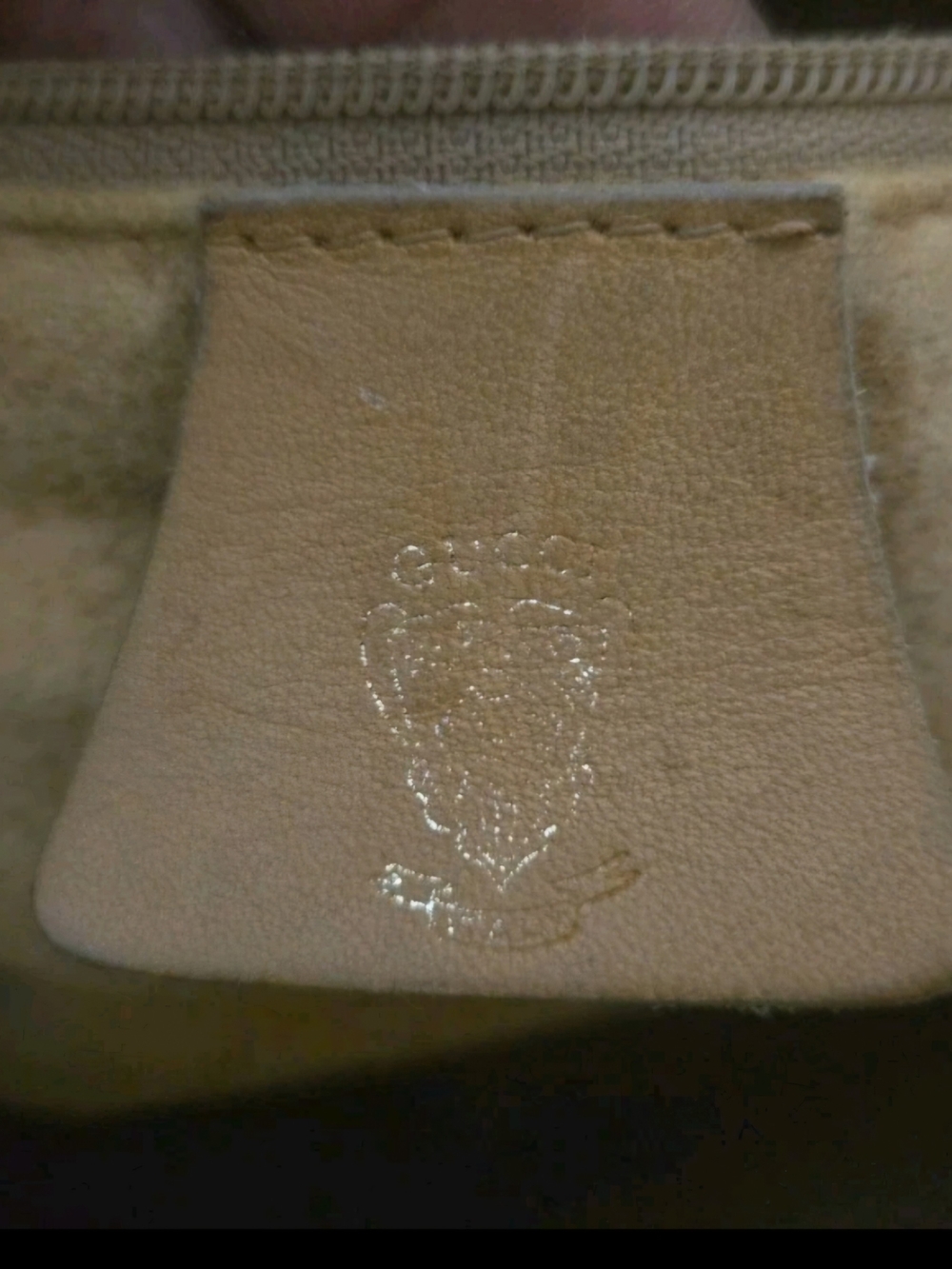 Classic Auth Gucci Boston Bag GG Pattern Sherry Line - Picture 9 of 10